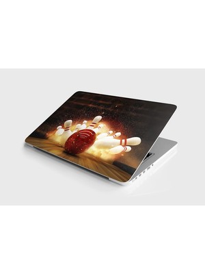 Laptop Notebook Pc Kaplama Etiketi Bowling