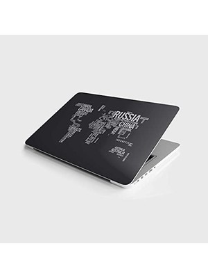 Laptop Bilgisayar Notebook Pc Kaplama Etiketi Ülkeler