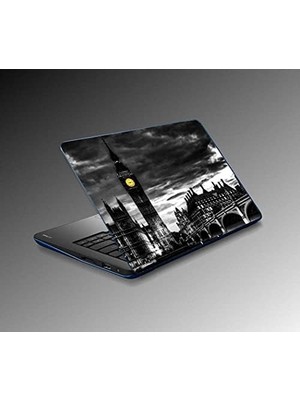 Laptop Notebook Pc Kaplama Etiketi Ingiltere Saat Kulesi