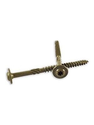ST516 x 6b 15,2 cm Uzunluk Çamaşır Makinesi Dış Kafa Ahşap 5/16, 250 Adet