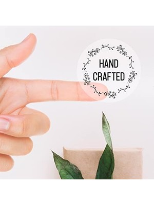 Şeffaf Sticker, Hand Crafted 1 Sayfa