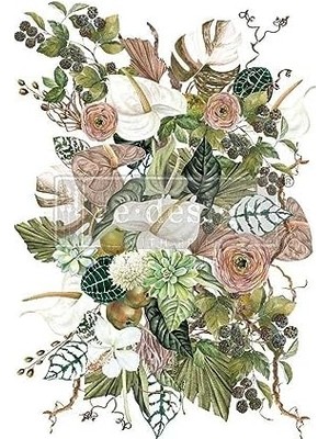With Dekor Transferleri, Anthurium, 61X89 cm