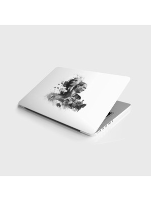 Laptop Notebook Pc Kaplama Etiketi Atatürk Kolaj