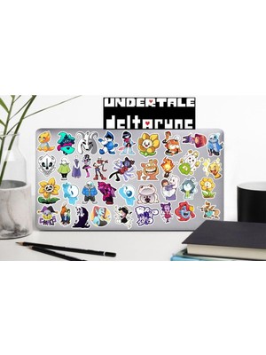 Undertale Telefon Laptop Notebook Tablet Defter Matara Stiker Etiket