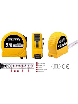 Form Compact Şerit Metre, 3 M x 16 mm