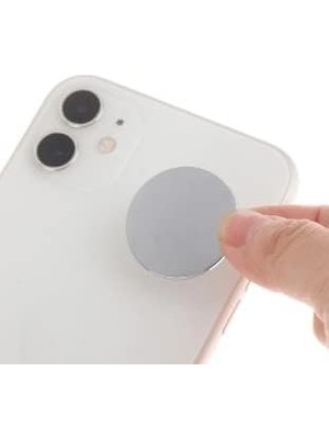3,5 cm Cep Telefonu Için Yapışkanlı Mini Plastik Yakın Aynası