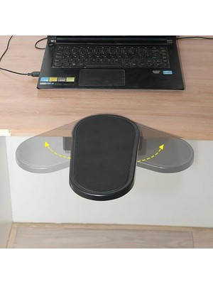 Ergonomik Ayarlanabilir Masa Kol Dayanağı ve Döner Mouse Pad Tutucu, Masaya Takılan Bilek ve Ön Kol Destek Aparatı, Ofis ve Ev Kullanımı Için Rahatlatıcı Tasarım | DY-841