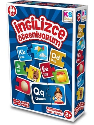 Ingilizce Öğreniyorum 52 Parça Puzzle