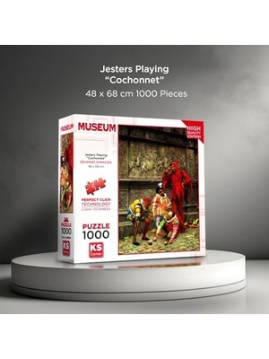 Ks Puzzle 1000 Parça Museum Jesters Playing Cochonnet