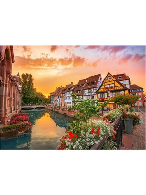 Blue Focus 1000 Parça Puzzle - Colmar
