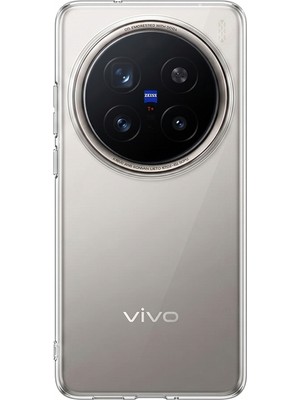 TechTree Vivo X200 Pro Uyumlu Şeffaf Silikon Kılıf