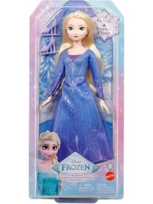 Mattel Karlar Ülkesi: Kış Festivali'nden Ilham Alan Mattel Karlar Ülkesi Bebek ve Aksesuarlar, Çıkarılabilen Elbise, Paten ve Bir Çift Ayakkabı, JBG53