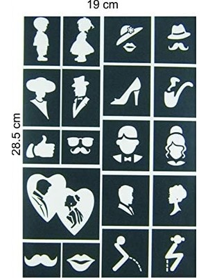 Sticker 19 Parça