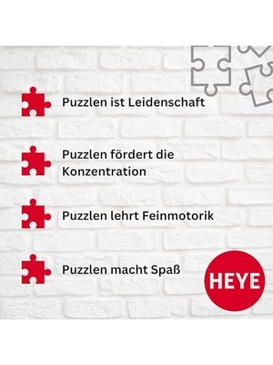 Heye Puzzle 1000 Parça Dokuz Canlı Kedi HEY29731