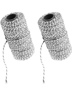 - Gri Beyaz Paketleme Ipi 10 Metre