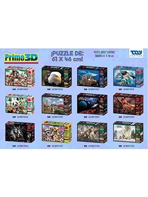 3D - Soul - 500 Parça Yetişkin Puzzle