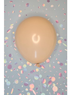 Ten Rengi Retro Renk Balon 10 Adet - 12 Inc 30 cm Parti Balonu