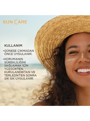 Sun Care Çok Yüksek Korumalı Yağlı Ciltler Için Renkli Güneş Kremi Tinted Spf 50+ 50 ml (2 Paketi)