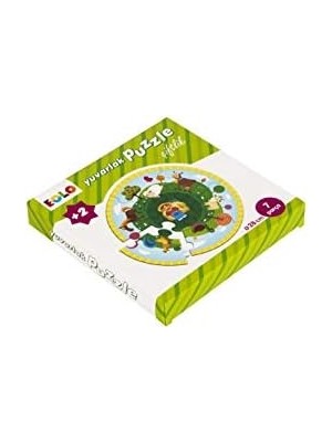 Yuvarlak Puzzle Çiftlik (Kapak Değişebilir)