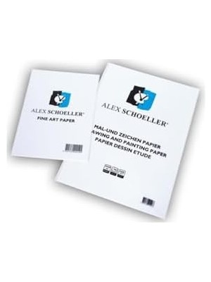 Alex Schoeller Çizim Kağıdı 120GR 25X35CM 10 Adet
