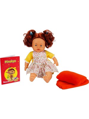 S01040042 Bebelou Uykudan Önce Bebeği Masal Anlatan Pinokyo 40 Cm, Çok Renkli
