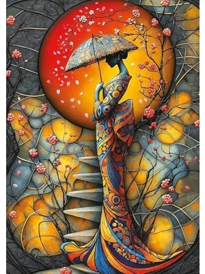 Sakura Yağmuru 1000 Parça Puzzle
