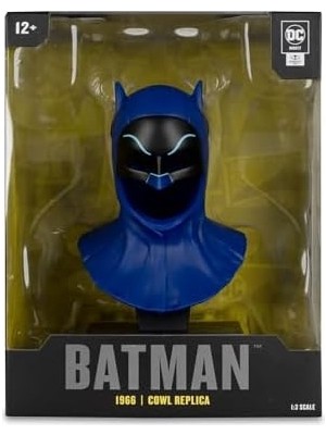Mcfarlane Toys 1966 Dc Mini Replika 1/3 Maskesi 17 cm