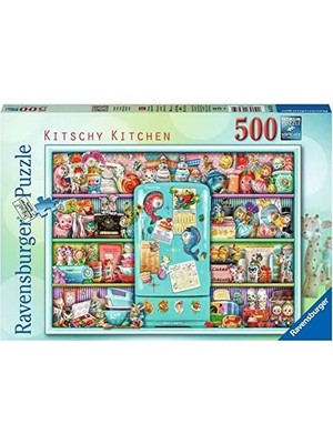 500 Parça Puzzle Renkli Mutfak
