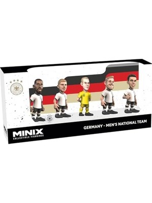 - Dfb Almanya - 5'li Paket - Pvc Figürler 7 cm - A (Ter Stegen//rudiger/fullkrug/musiala)