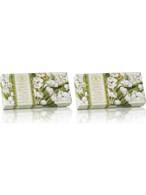 Saponificio Artigianale Fiorentino Sabun 3X125 gr - Lily Of The Valley (2 Paketi)