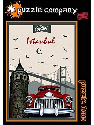 Hello Istanbul 1000 Parça Puzzle