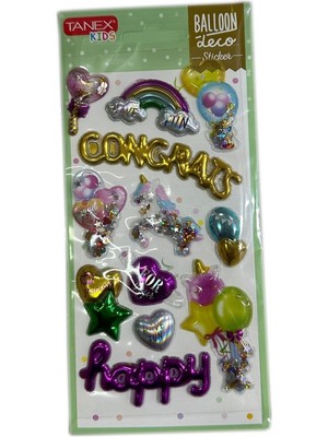 Mınıso Tanex Balon Serisi 5 Adet, 839400014
