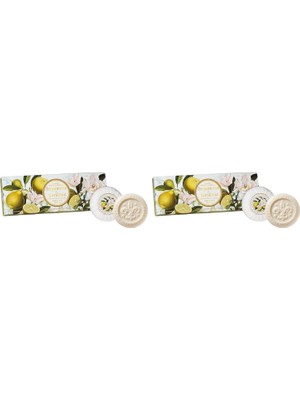 Saponificio Artigianale Fiorentino Sabun 3X100 gr - Bergamot And Gardenia (2 Paketi)