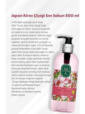 Sabun Paket 500 ml Night Oud, Kiraz Çiçeği, Zeytinyağlı, Beyaz Sabun, Çeşme Limonu ve Rosie