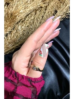 Artikel Kiraz Tırnak Dövmesi, Tırnak Tattoo, Nail Art, Tırnak
