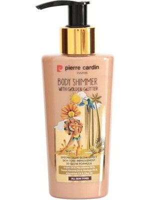 Body Shimmer With Glitter-Altın Işıltılı Vücut PARLATICISI-125 ml
