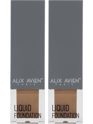 Güneş Koruyucu SPF35+ Nemlendirici Etkili Kremsi Likit Fondöten - Foundation 312 Warm Caramel (2 Paketi)