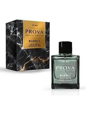 Prova Special Edition Marble 50 ml Aromatik Baharatlı Koku Edp Erkek Parfümü