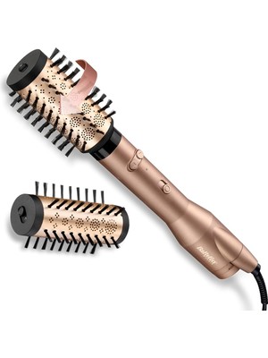 Babyliss Hava Üflemeli Döner Başlıklı Saç Şekillendirici Big Hair Dual Rose, 650W, 2 Başlık, Iyon Teknolojisi, AS952E