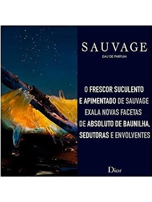 Christian Dior Sauvage Edp 100 ml Erkek Parfüm 1 Paket (1 x 100 Ml)