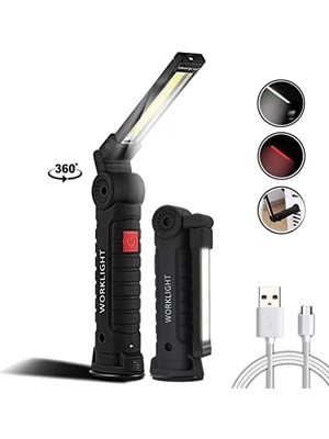Pro Worklight Şarjlı Mıknatıslı Çalışma Lambası
