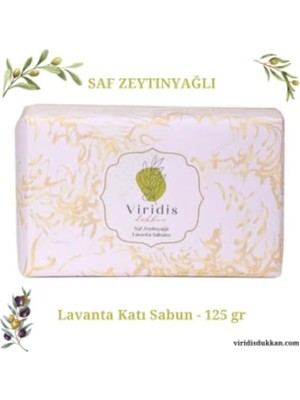 Saf Zeytinyağlı Lavantalı Sabun