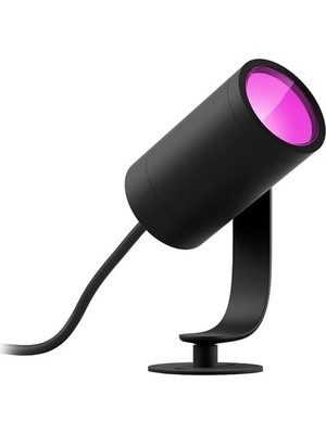 Hue Lily Akıllı Renkli Bahçe Spotu 1X8W, Güç Adaptörü Dahildir
