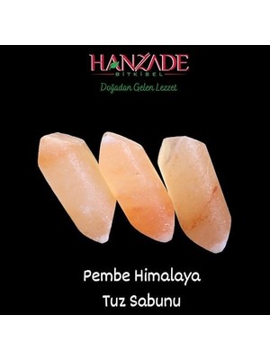 Bitkisel Himalaya Tuz Sabunu 300-350 gr Zengin Mineralli Doğal Saf Pembe Himalaya Kaya Tuzu Sabunu Doğal Peeling
