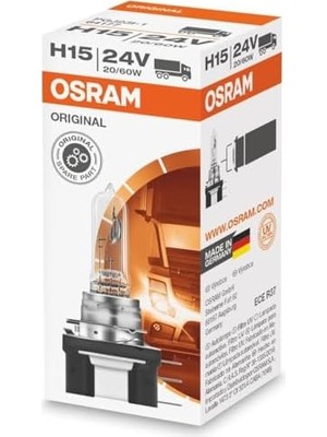 Ampul H15 24V 20/60W 64177