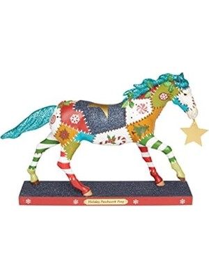 The Trail Of Painted Ponies Tatil Yama Işi Midilli Heykelcik, 18 Cm, Çok Renkli