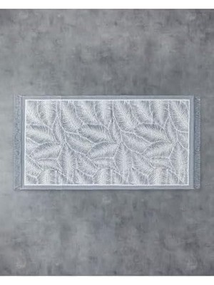 Leaves Dokuma Kilim Gri