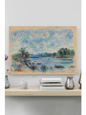 (PSTER20109) Landscape At Pont Aven - Auguste Renoir Sanatsal Poster 90 x 130