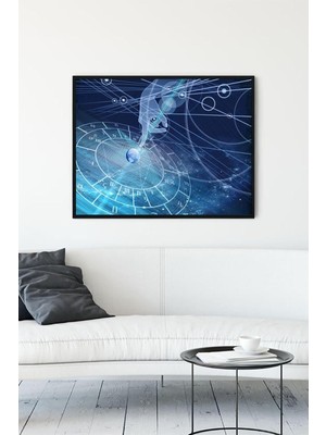 (PSTER10248) Bilimsel Çerçeveli Tablo (30 x 40CM)