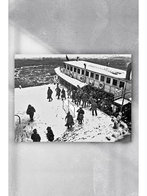 (PSTER5056) Istanbul'da Kış Nostaljik Poster